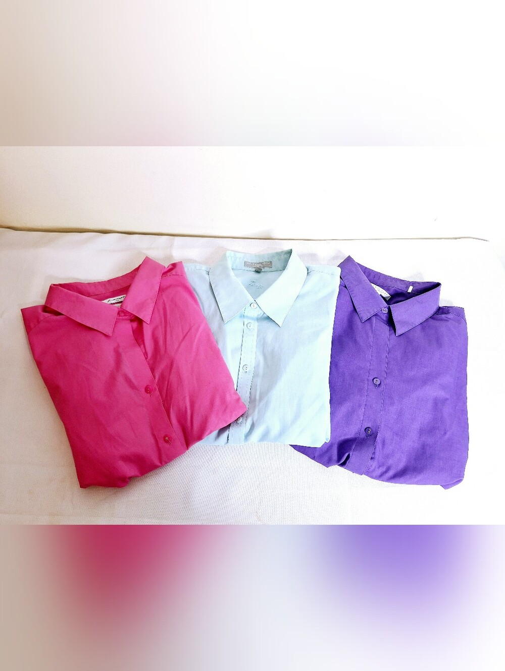 FoxCroft "The Short Foxes" Plus-size Short Sleeves, Button-up Shirt Bundle.
